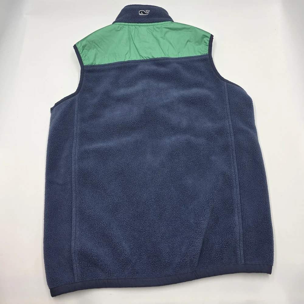 Vineyard Vines boys' Harbor Fleece vest size L